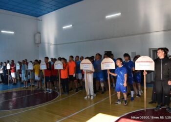 ВОЛЕЙБОЛДАН АУДАНДЫҚ МЕКЕМЕ ҚЫЗМЕТКЕРЛЕРІНІҢ АРАСЫНДА ЖАРЫС ӨТТІ