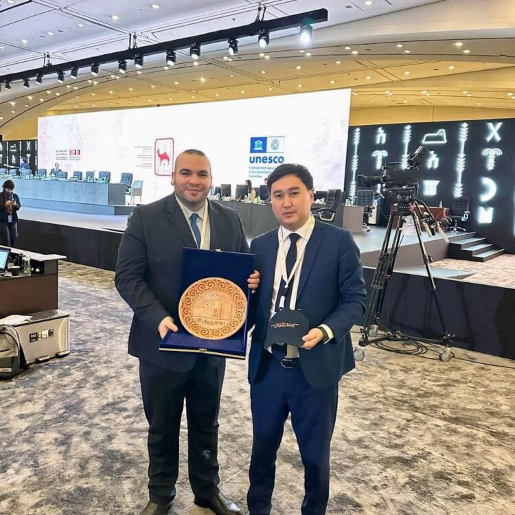 САУД АРАБИЯ МЕМЛЕКЕТІНДЕ ӨТКЕН ЮНЕСКО-НЫҢ ЖИЫНЫНДА ТҮРКІСТАННЫҢ ТУРИСТІК ЕРЕКШЕЛІГІ ТАНЫСТЫРЫЛДЫ