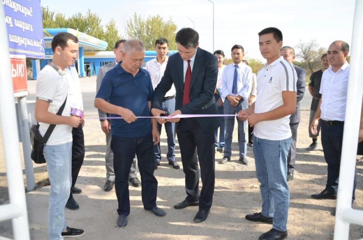 ТҮРКІСТАН: ЖЕТІСАЙДА ҚАЙЫРЫМДЫЛЫҚ ДҮКЕНІ АШЫЛДЫ