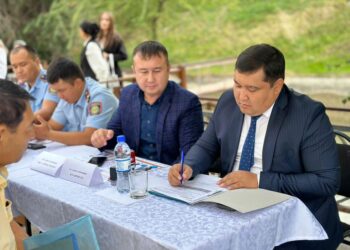 ТҮРКІСТАН: САЙРАМДА БОС ЖҰМЫС ОРЫНДАРЫ ЖӘРМЕҢКЕСІ ӨТТІ