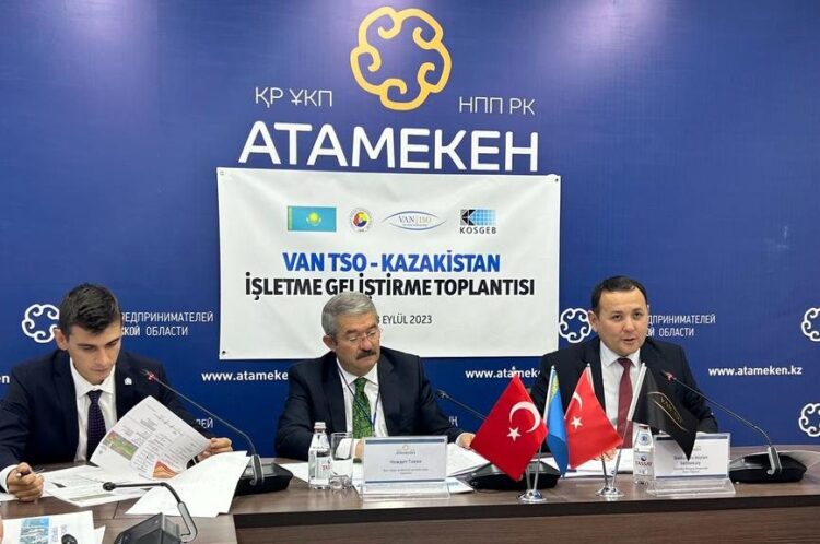 ТҮРКІСТАН МЕН ВАН ҚАЛАЛАРЫ АРАСЫНДА КӘСІПКЕРЛІКТІ ДАМЫТУ БОЙЫНША МЕМОРАНДУМ ТҮЗІЛДІ