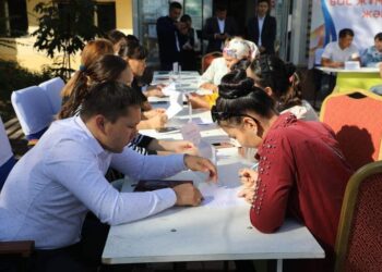 ТҮРКІСТАН: АРЫСТА БОС ЖҰМЫС ОРЫНДАРЫНА ЖӘРМЕҢКЕ ҰЙЫМДАСТЫРЫЛДЫ