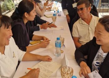 ТҮРКІСТАН: ШАРДАРАДА БОС ЖҰМЫС ОРЫНДАРЫ ЖӘРМЕҢКЕСІ ӨТТІ