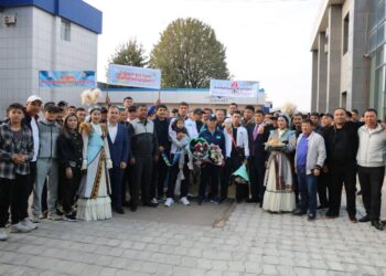 ТҮРКІСТАНДЫҚ САҒЫНДЫҚ ТОҒАМБАЙ АЗИЯ ОЙЫНДАРЫНАН ЖҮЛДЕМЕН ЕЛГЕ ОРАЛДЫ