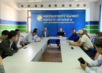 ТҮРКІСТАН: ЖЕТІСАЙДА МОБИЛЬДІ ТОП ЖҰМЫС ЖҮРГІЗУДЕ