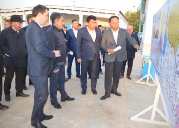 МИНИСТР ЖЕТІСАЙҒА ІС-САПАРМЕН КЕЛДІ