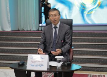 ҚР-НЫҢ ОРТАЛЫҚ САЙЛАУ КОМИССИЯСЫНЫҢ ТӨРАҒАСЫ Н.ӘБДІРОВ МАҚТААРАЛ АУДАНЫНА ЖҰМЫС САПАРЫМЕН КЕЛДІ