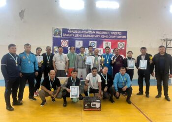 БӘЙДІБЕК: ВОЛЕЙБОЛДАН МЕКЕМЕАРАЛЫҚ ЖАРЫС ӨТТІ