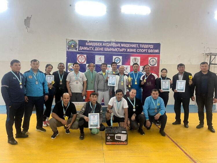 БӘЙДІБЕК: ВОЛЕЙБОЛДАН МЕКЕМЕАРАЛЫҚ ЖАРЫС ӨТТІ