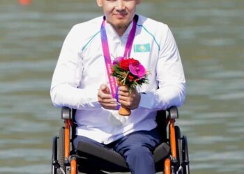 ТҮРКІСТАНДЫҚ БИБАРЫС  – АЗИЯ ПАРА ОЙЫНДАРЫНЫҢ ЕКІ ДҮРКІН КҮМІС ЖҮЛДЕГЕРІ!