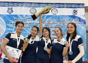 ТҮРКІСТАН: ЖЕТІСАЙДА ВОЛЕЙБОЛДАН ОБЛЫСТЫҚ ТУРНИР ӨТТІ