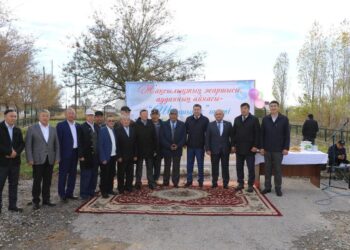 ТҮРКІСТАН: ТҮЛКІБАСТА ТАРИХИ БАСЫЛЫМ «ШАМШЫРАҚ» АТЫНА КӨШЕ БЕРІЛДІ