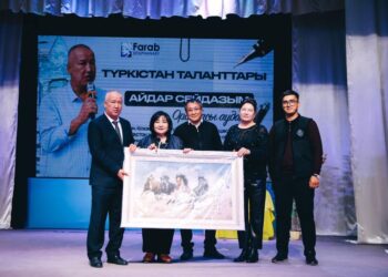 ОРДАБАСЫ АУДАНЫНДА «ТҮРКІСТАН ТАЛАНТТАРЫ» ЖОБАСЫ АЙДАР СЕЙДАЗЫМНЫҢ КЕШІМЕН ЖАЛҒАСТЫ