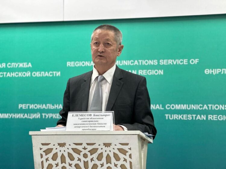 ТҮРКІСТАН: ҚЫЗЫЛША АУРУЫНЫҢ АЛДЫН АЛУ ҮШІН БАС МЕМЛЕКЕТТІК САНИТАРИЯЛЫҚ ДӘРІГЕРІНІҢ ҚАУЛЫСЫ ШЫҚТЫ