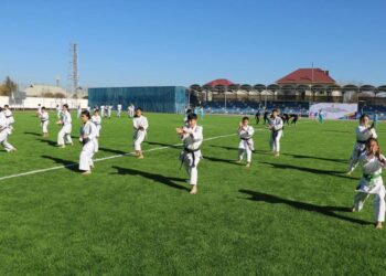 ТҮРКІСТАН ОБЛЫСЫНЫҢ V СПАРТАКИАДАСЫ ӨТІП ЖАТЫР