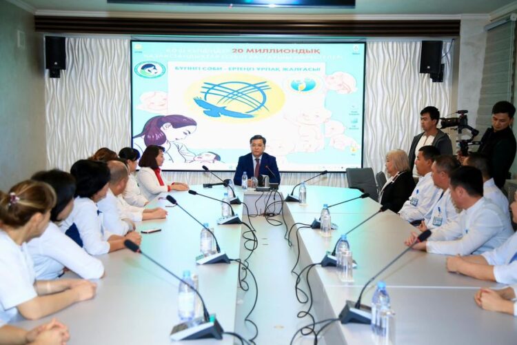 ТҮРКІСТАН ОБЛЫСЫНДА ЖЫЛ БАСЫНАН БЕРІ 45594 СӘБИ ДҮНИЕГЕ КЕЛГЕН