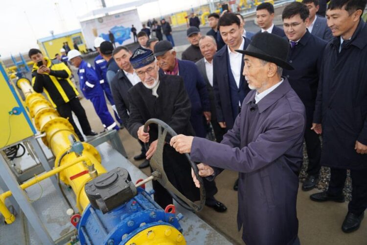 ТҮРКІСТАН ОБЛЫСЫНДА ГАЗ ТАРАТУ СТАНЦИЯСЫ ІСКЕ ҚОСЫЛЫП, 50 МЫҢҒА ЖУЫҚ ТҰРҒЫН ГАЗБЕН ҚАМТЫЛДЫ