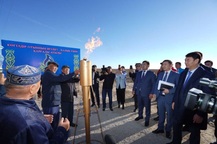 ТҮРКІСТАН ОБЛЫСЫНДАҒЫ ТАҒЫ БІР АУЫЛ ГАЗҒА ҚОСЫЛДЫ