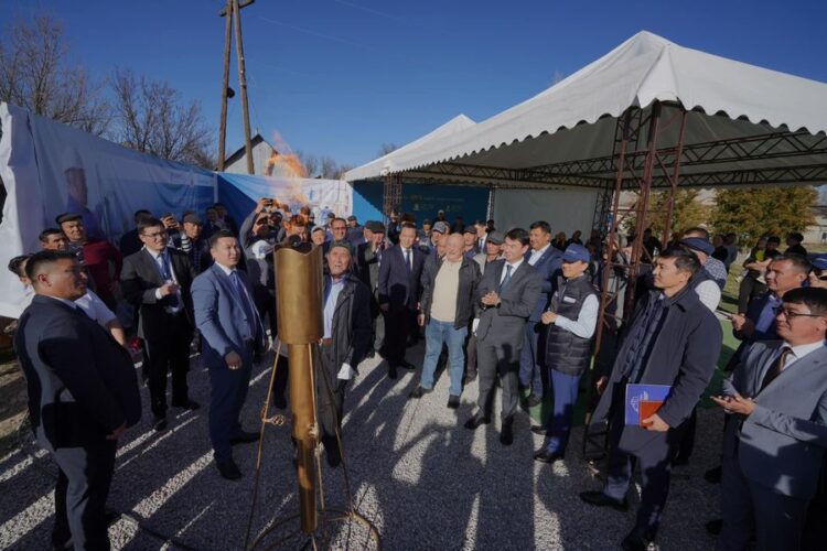 ТҮРКІСТАН: ТӨЛЕБИ АУДАНЫ ТОЛЫҚ ТАБИҒИ ГАЗБЕН ҚАМТЫЛДЫ