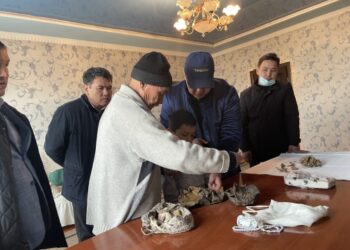 ТҮРКІСТАНДЫҚ АҚСАҚАЛ «ӘЗІРЕТ СҰЛТАН» МУЗЕЙІНЕ ТАРИХИ МҰРАЛАР ТАБЫС ЕТТІ