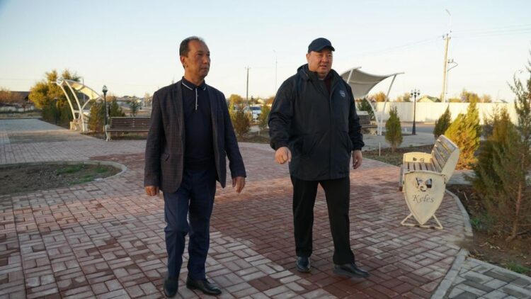 КЕЛЕС АУДАНЫНДА ХАЛЫҚ ҚАЖЕТТІЛІГІН ӨТЕЙТІН НЫСАНДАР БОЙ КӨТЕРУДЕ