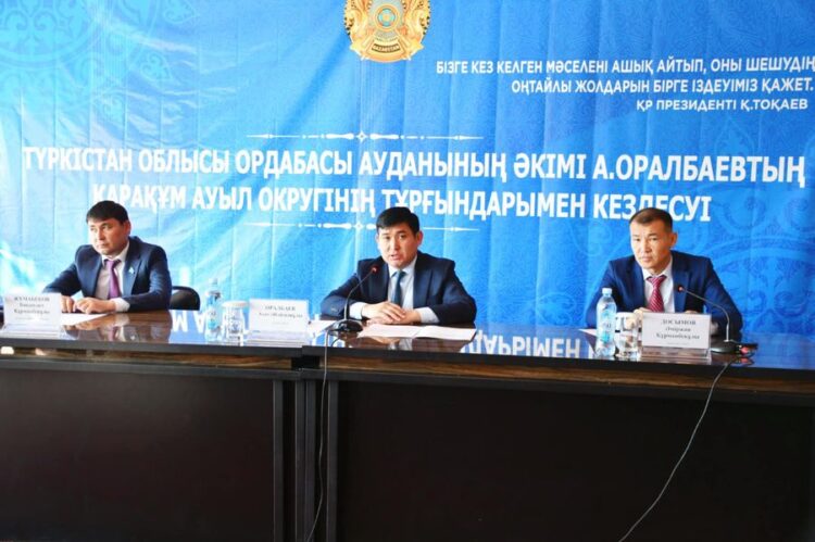 ORDABASY: ҚАРАҚҰМ АУЫЛЫ ЕКІНШІ «ҚАРАБҰЛАҚҚА» АЙНАЛЫП КЕЛЕДІ