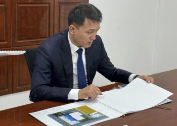 САУРАН АУДАНЫ ОРТАЛЫҒЫНАН КӨПҚАБАТТЫ ҮЙЛЕР САЛЫНАДЫ