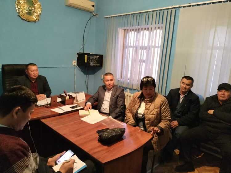 ЖІБЕК ЖОЛЫНЫҢ ШАРУАЛАРЫ АҒЫН СУДЫҢ МӘСЕЛЕСІН КӨТЕРДІ