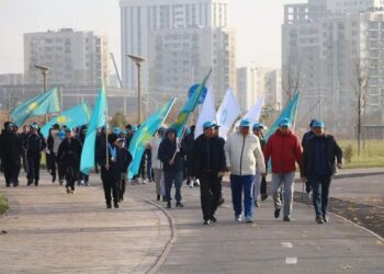 ТҮРКІСТАНДА «ДЕНСАУЛЫҚҚА ҚАРАЙ 10 000 ҚАДАМ» АКЦИЯСЫ ӨТТІ