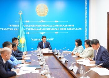 ДАРХАН САТЫБАЛДЫ ТҮРКІСТАНДЫҚ ТҰРҒЫНДАРДЫҢ ӨТІНІШІН ТЫҢДАДЫ