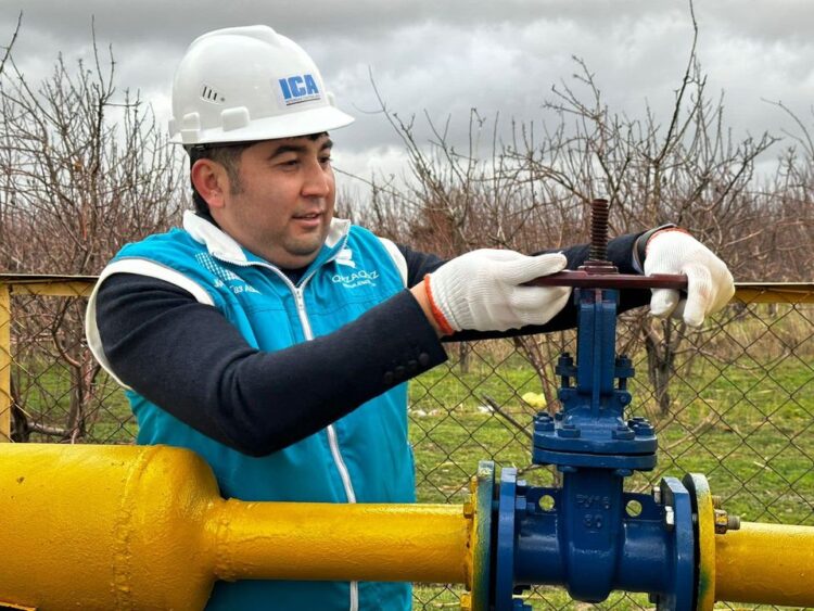 ТҮРКІСТАН: САЙРАМДА ҮШ АУЫЛҒА ГАЗ БЕРІЛДІ