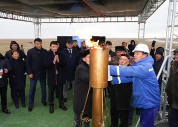 ТҮРКІСТАН ОБЛЫСЫНДА 19 ЕЛДІ МЕКЕН МЕН 3 МӨЛТЕК АУДАНДАҒЫ 46 МЫҢҒА ЖУЫҚ ТҰРҒЫНҒА ГАЗ БЕРІЛДІ