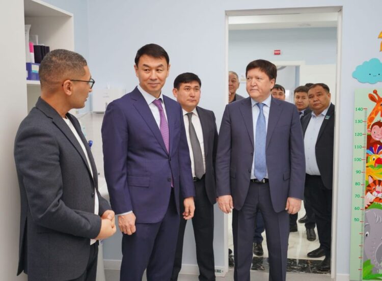 ТҮРКІСТАН ОБЛЫСЫНДА ЗАМАНАУИ МЕДИЦИНАЛЫҚ ОРТАЛЫҚ АШЫЛДЫ