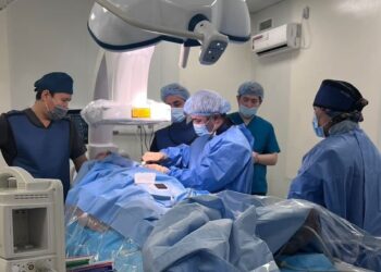 ТҮРКІСТАН ОРТАЛЫҚ ҚАЛАЛЫҚ АУРУХАНАСЫНДА ЖАҢА ӘДІСПЕН ОТА ЖАСАЛДЫ