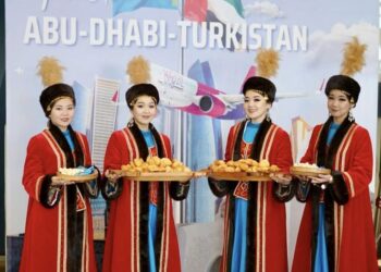 «ABU-DHABI – TURKISTAN» БАҒЫТЫНДА АЛҒАШҚЫ ӘУЕ РЕЙСІ ІСКЕ ҚОСЫЛДЫ