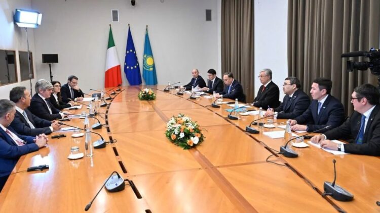 ТҮРКІСТАН: КҮКІРТ ҚЫШҚЫЛЫ ЗАУЫТЫНЫҢ ҚҰРЫЛЫСЫНА ИТАЛИЯ КОМПАНИЯСЫ ҚОЛДАУ КӨРСЕТЕДІ