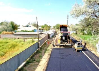 ТҮРКІСТАН: ШАРДАРАДА «АУЫЛ – ЕЛ БЕСІГІ» ЖОБАСЫ АЯСЫНДАСЫНДАҒЫ ЖҰМЫСТАР ЖАЛҒАСЫН ТАБУДА