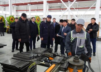 ТҮРКІСТАНДА ЖИҺАЗ ШЫҒАРАТЫН ЖАҢА ЗАУЫТ АШЫЛДЫ