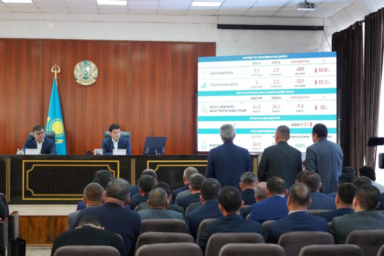 ОБЛЫС ӘКІМІ ШАРДАРАДА ИНВЕСТИЦИЯЛЫҚ ЖОБАЛАРДЫ КӨБЕЙТУДІ ТАПСЫРДЫ