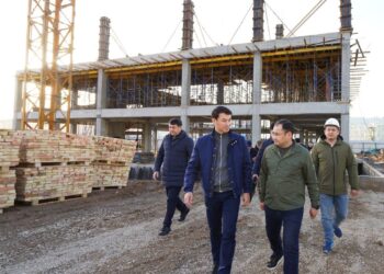 ТҮРКІСТАНДАҒЫ «ДОСТЫҚ ҮЙІ» ҒИМАРАТЫ БИЫЛ ПАЙДАЛАНУҒА БЕРІЛЕДІ