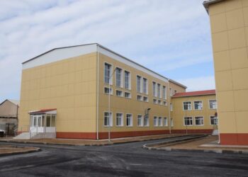 ТҮРКІСТАНДА МЕКТЕПТІҢ ЖАҢА ҒИМАРАТЫ ПАЙДАЛАНУҒА БЕРІЛДІ