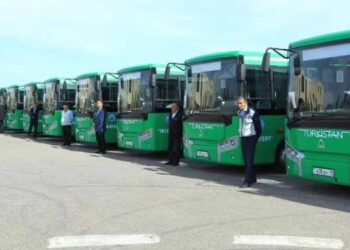 ТҮРКІСТАН ОБЛЫСЫНДА ЖОЛАУШЫЛАР ТАСЫМАЛЫНЫҢ ДИНАМИКАСЫ 10,8 ПАЙЫЗҒА АРТТЫ