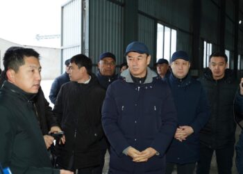 ДАРХАН САТЫБАЛДЫ МАҚТААРАЛДАҒЫ ҚҰРЫЛЫС НЫСАНДАРЫНА БАРДЫ