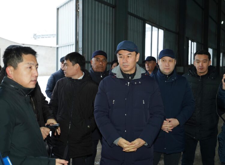 ДАРХАН САТЫБАЛДЫ МАҚТААРАЛДАҒЫ ҚҰРЫЛЫС НЫСАНДАРЫНА БАРДЫ