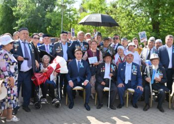 ШЫМКЕНТ:  ЖЕҢІСТІ ЖАҚЫНДАТҚАНДАРҒА ПӘТЕР КІЛТІ БЕРІЛДІ