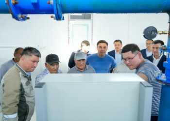 САЙРАМ ТҰРҒЫН АЛАБЫНДА ЖАҢА АУЫЗ СУ ЖҮЙЕСІ ІСКЕ ҚОСЫЛДЫ