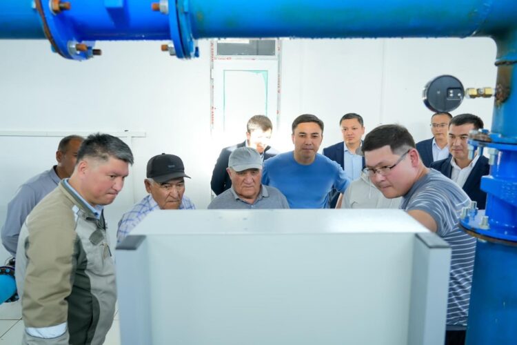 САЙРАМ ТҰРҒЫН АЛАБЫНДА ЖАҢА АУЫЗ СУ ЖҮЙЕСІ ІСКЕ ҚОСЫЛДЫ