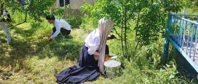 «ӨНЕГЕЛІ ҰРПАҚ» АПТАЛЫҒЫ: ТАЗАЛЫҚ ЖҰМЫСЫ ӘРІ ӨНЕГЕ, ӘРІ ИГІ ІС