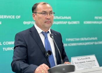 ТҮРКІСТАН ОБЛЫСЫ «АУЫЛ АМАНАТЫ» ЖОБАСЫНЫҢ КӨРСЕТКІШІ БОЙЫНША РЕСПУБЛИКАДА КӨШ БАСТАП ТҰР