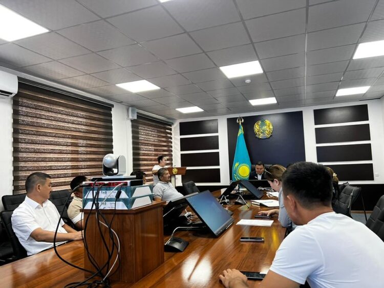 Сайрам ауданында  ведомствоаралық комиссия отырысы өтті